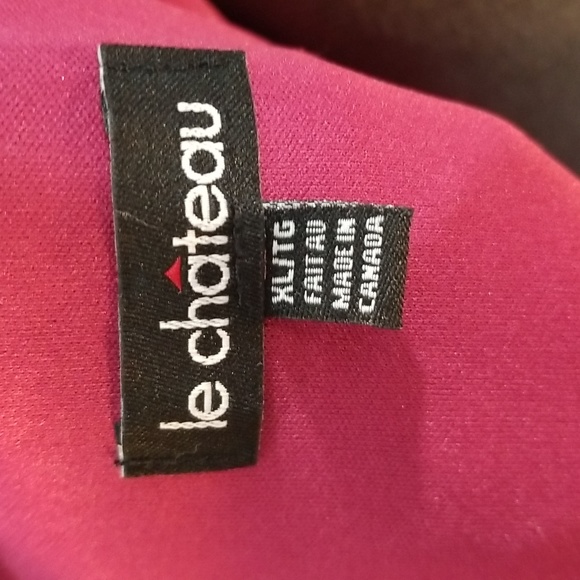 Le Chateau XL made in canada dress pink and purple - Picture 10 of 17